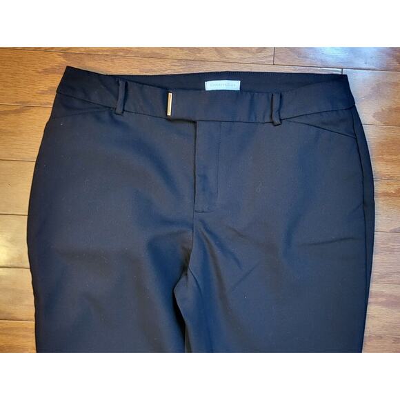 Charter Club Dress Ankle Pants Women's Black Tapered Leg Size 8 - Picture 3 of 9